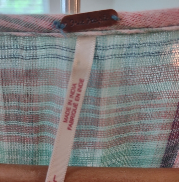 NWOT Free People Cotton Mini Dress - Large - Picture 9 of 12